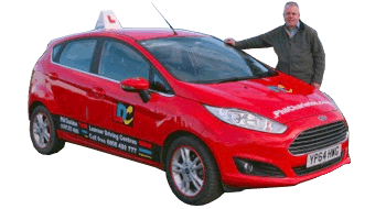 Phil Charleton's driving school car